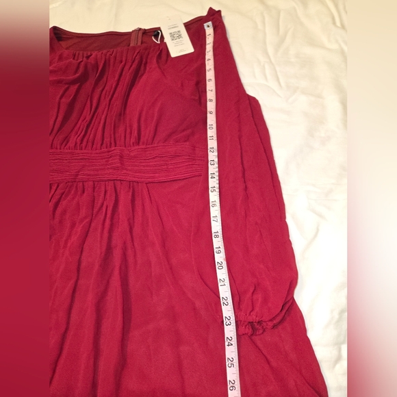 New! Ever Pretty Raccolta Carta Evening Gown Bridesmaid Dress Burgundy Size 24US - Picture 10 of 15